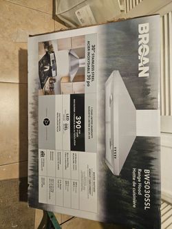 Broan range hood,brand new 30 inch