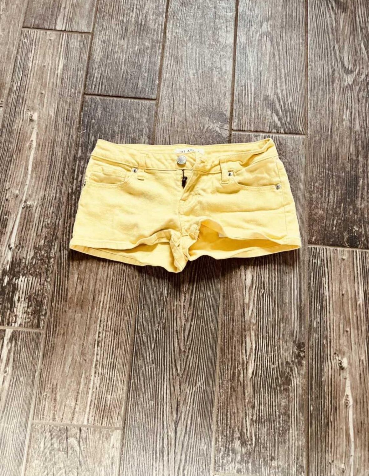 XS Yellow Shorts
