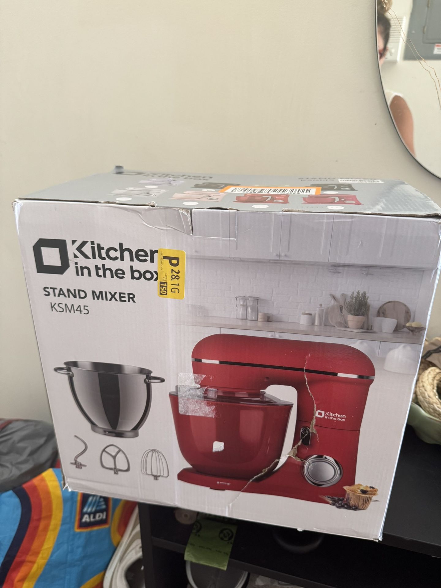 Kitchen In The Box Stand Mixer Black