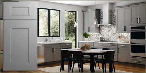 Framed Grey Cabinets For Sale 