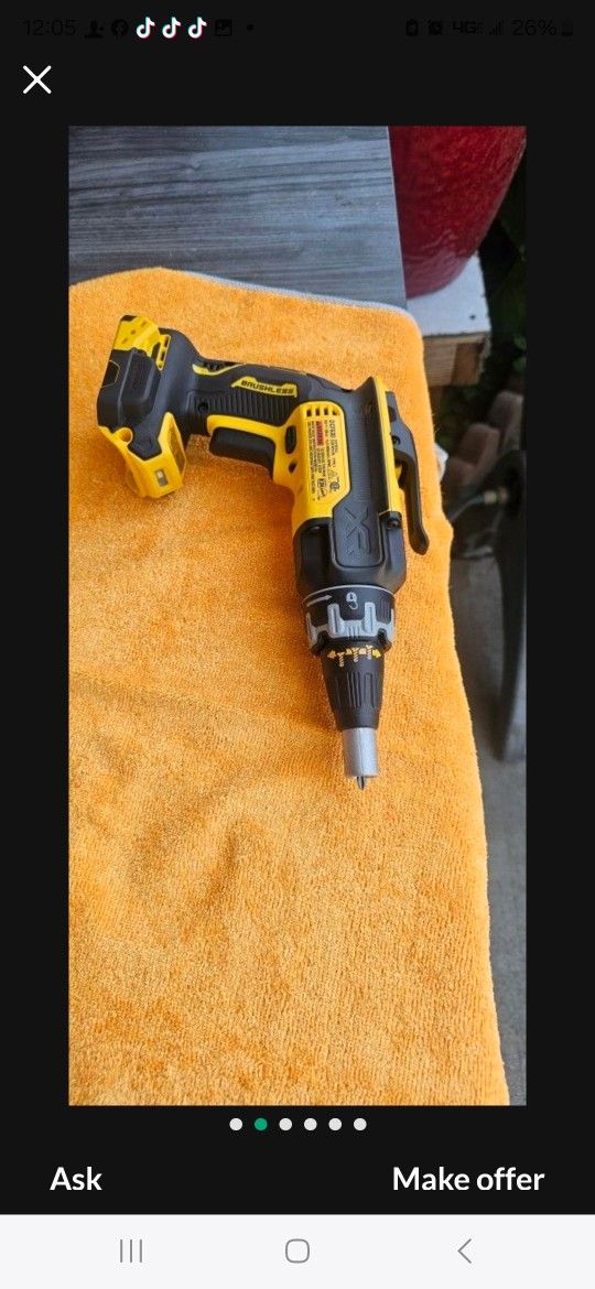 Dewalt drywall screw gun