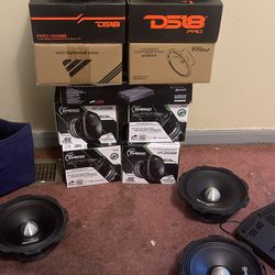 Mid Range Speakers & And Amps