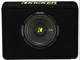 Kicker TCWC10 Car Audio CompC 10″ Truck Sub Box Enclosure 2 Ohm 44TCWC102