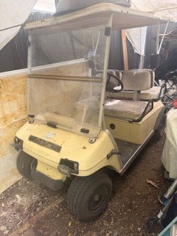 Club car golf cart.