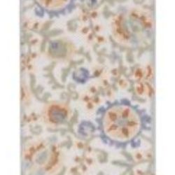 2'3"x 8' Floral Contemporary Indoor/Outdoor Runner