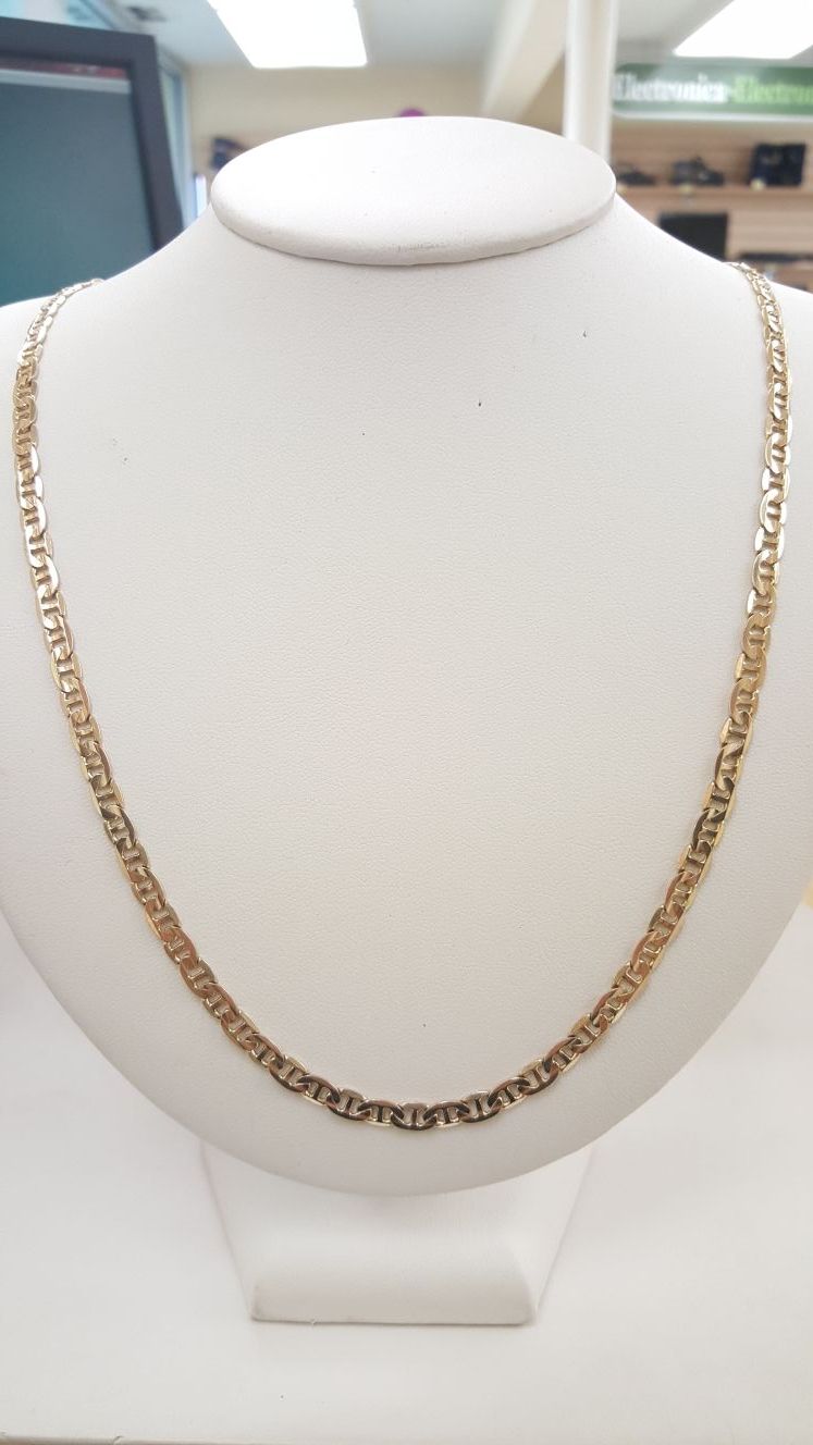 14kt solid yellow gold chain