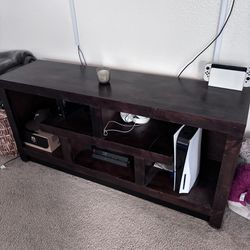 TV STAND AND DINING TABLE