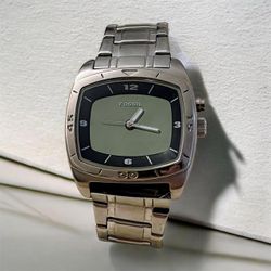 Fossil AM-3742 QUARTZ Watch Big Tick Y2k