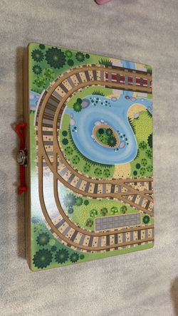 Melissa & Doug Take-Along Railroad