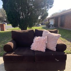 Love Seat Brown