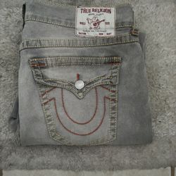 Grey  True Religion Pants Siz 36 