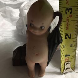 Vintage Rose O’Neill 1916 Bisque Kewpie Traveler