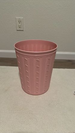 Pink Waste Basket