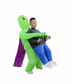 Inflatable Alien Costume – One Size (for Kids)