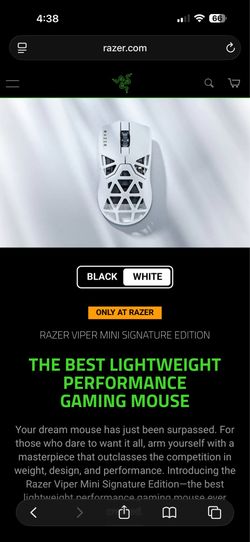 RAZER VIPER MINI SIGNATURE EDITION