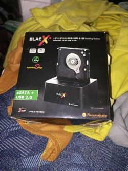 Thermaltake BlacX HDD Docking Station eSATA USB 2.0