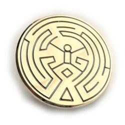 Westworld Maze Lapel Pin