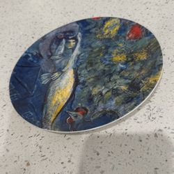 Chagall Collectors Plate 1972 Rare Edition