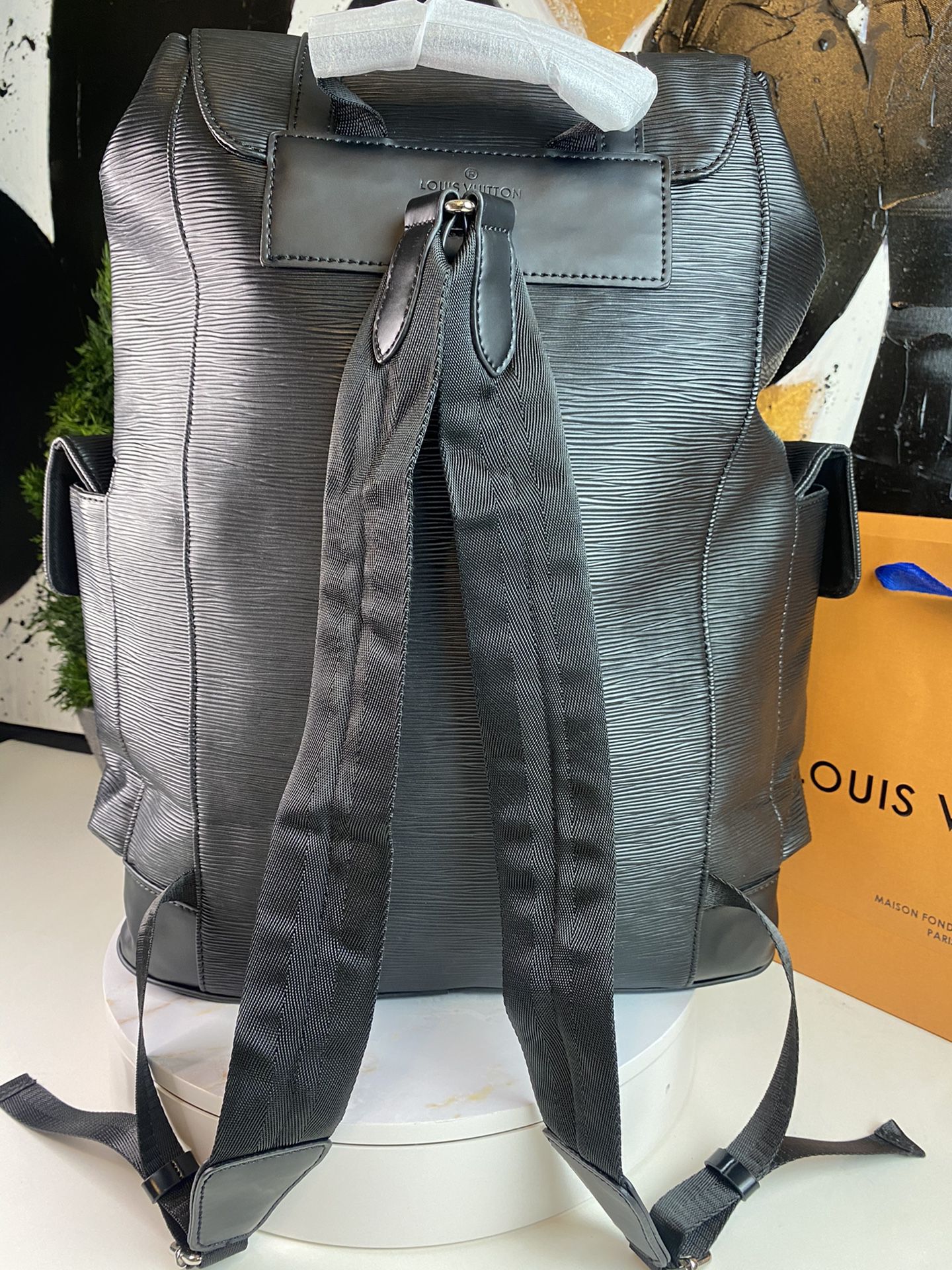 L.V x Supreme Backpack In Black for Sale in Vista, CA - OfferUp