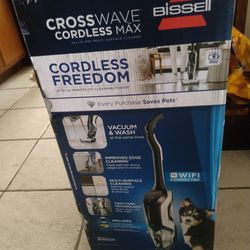 Bissell Crosswave Cordless Max Vaccum 