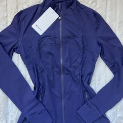 Navy Blue Lululemon Define Jacket 