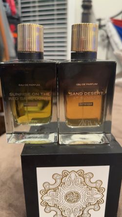 Zara mens cologne red dunes/desert sunset