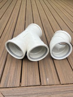 6” pipe fittings left over, never installed, just make an offer please.