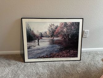 Wall Art with thick acrylic frame