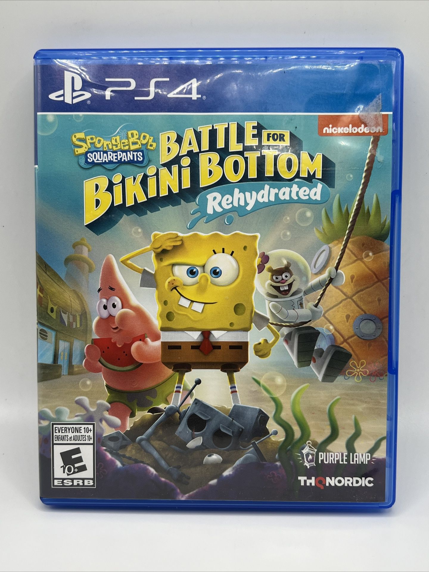 Spongebob Squarepants: Battle for Bikini Bottom - Rehydrated - Sony PlayStation
