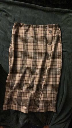 14th & union plaid skirt