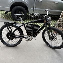 Vintage Electric Bicycle Original Tracker