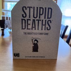 Brand New “Stupid Deaths” Board Game