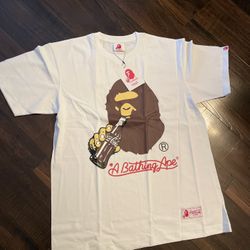 Bape Coca Cola Tee “White” Size XL