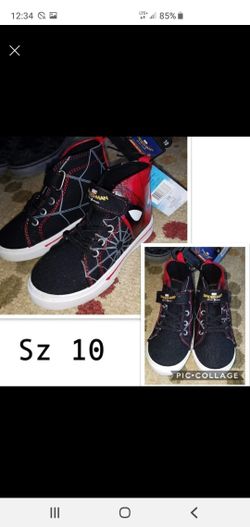 Spiderman shoes and Tshirt