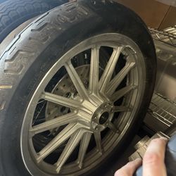 Harley Davidson 13 Spoke Mag Wheels And Tires 