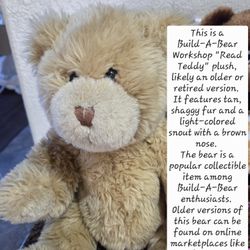 Build A Bear Teddy Vintage