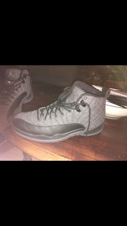Wool Jordan 12s size 10