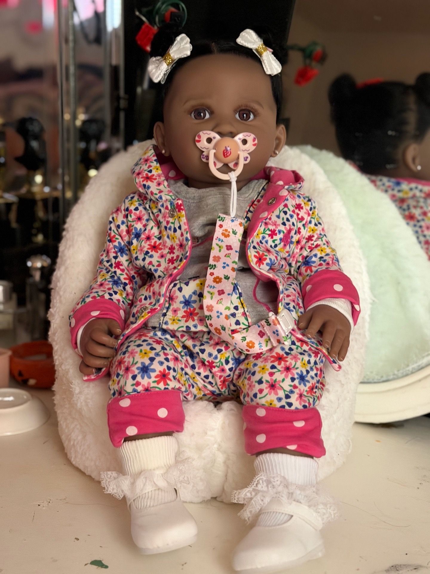 Reborn doll made from a kit