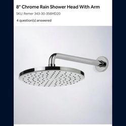Waterfall Rain Shower Head 