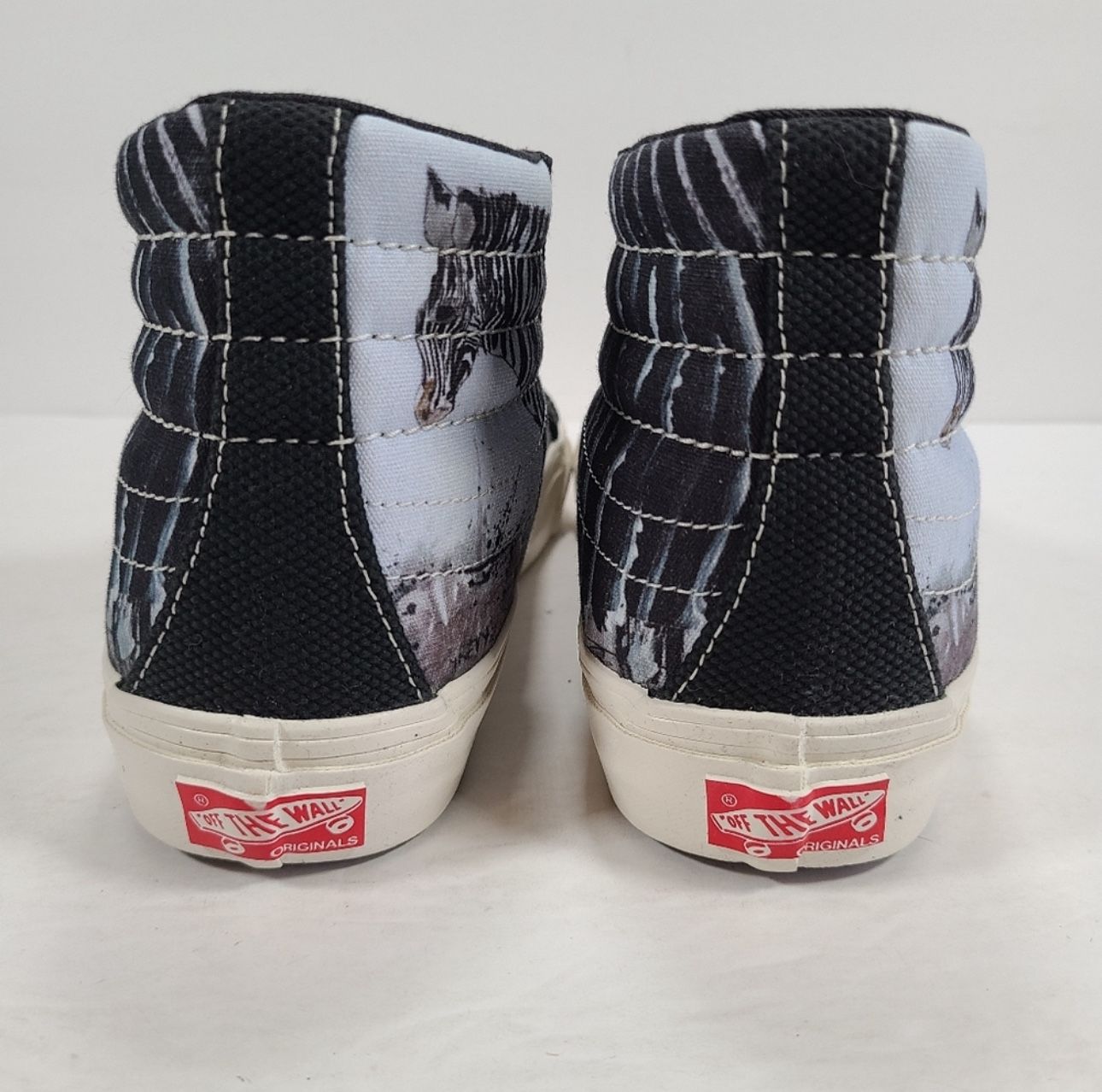 Vans Og Sk8 Hi Lx Ralph Steadman Zebra Sneakers Women Size Men