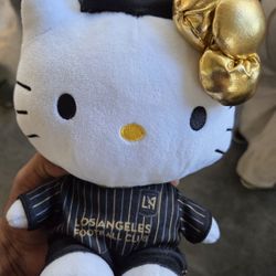 Hello Kitty LAFC plushie