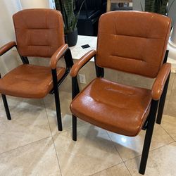 New Vinyl Accent Chairs 