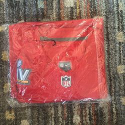 Patrick Mahomes Jersey Red Men’s Large Kansas City Chiefs 