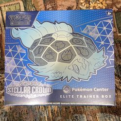 Pokemon Center Edition Stellar Crown ETB