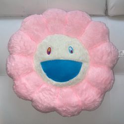 Pink Murakami Pillow (16inx16in)