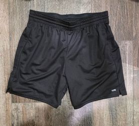 NEW Athletic DSG Brand Mesh Women's Black Shorts with Pockets