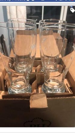 Juego de 4 vasos de 17oz princess house