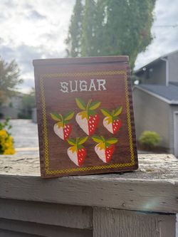 Vintage Wooden Strawberry Box