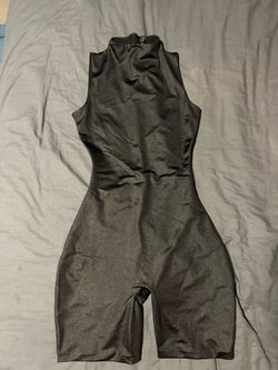 Skims sleeveless high neck bodysuit,  Small,  Black