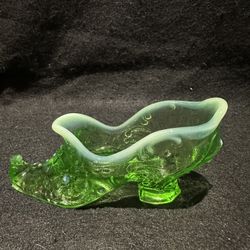 Mosser Light Green Opalscent Slipper 